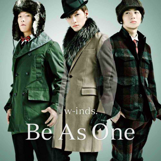 w-inds. Be as one cover artwork