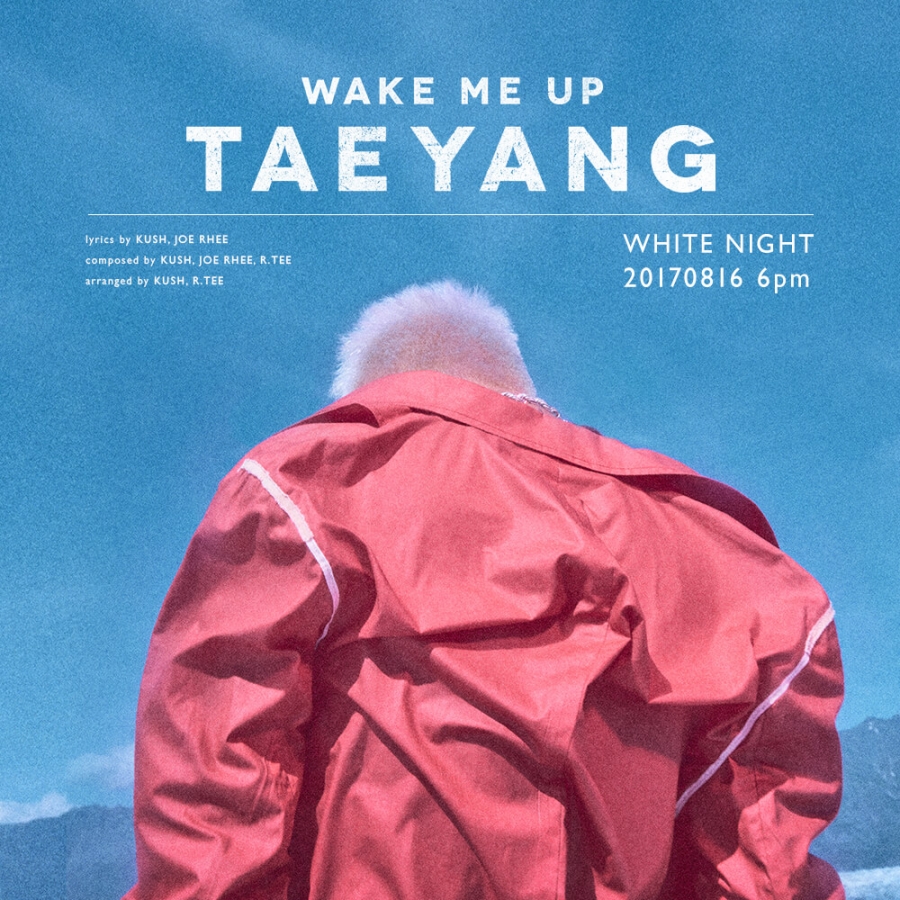 TAEYANG Wake Me Up cover artwork