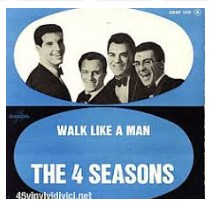 The Four Seasons — Walk Like a Man cover artwork