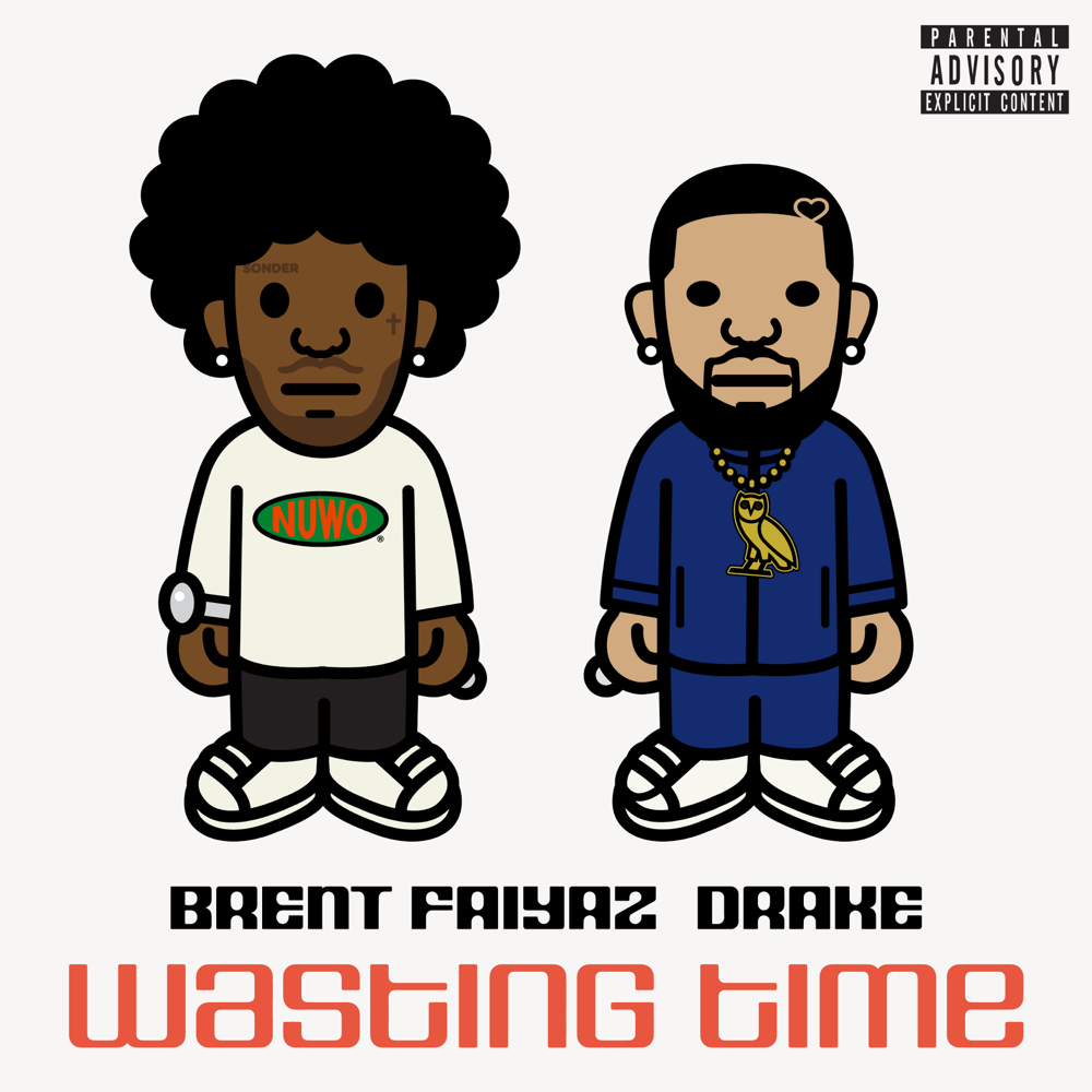 Brent Faiyaz ft. featuring Drake Wasting Time cover artwork