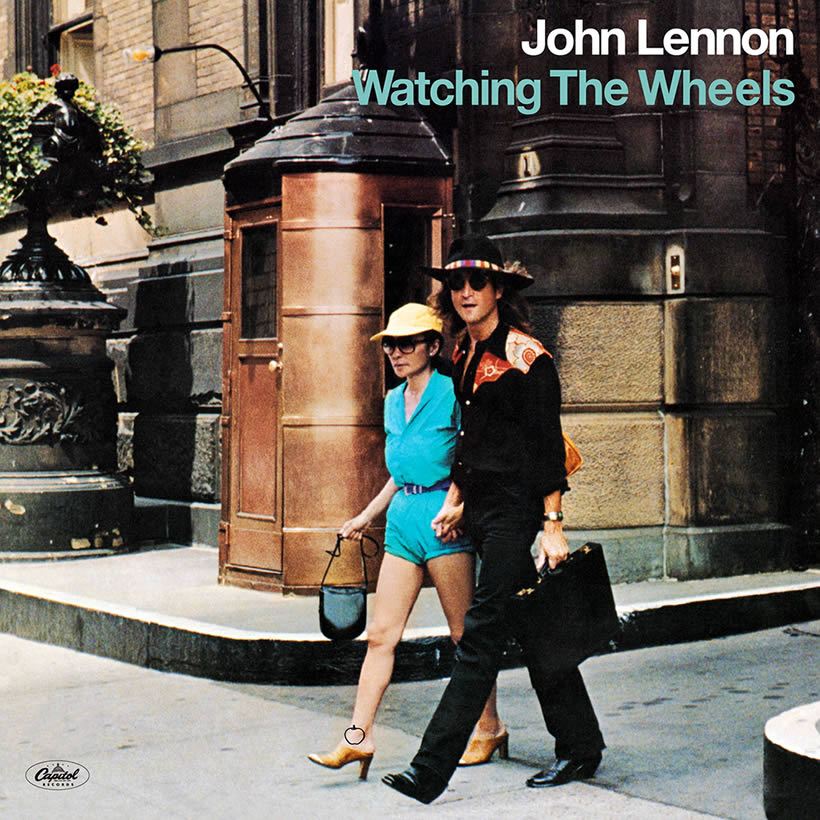 John Lennon Watching the Wheels cover artwork