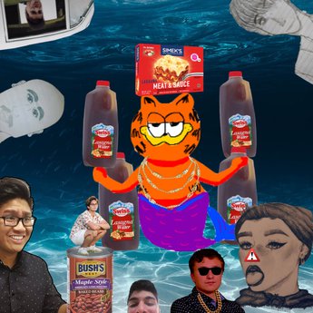 Yung Garfield — Water Lasagna cover artwork