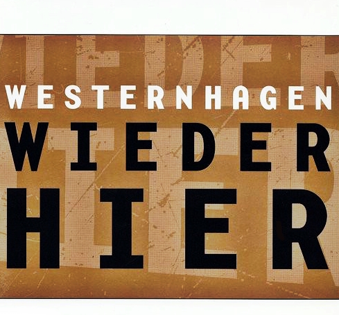 Westernhagen — Wieder hier cover artwork