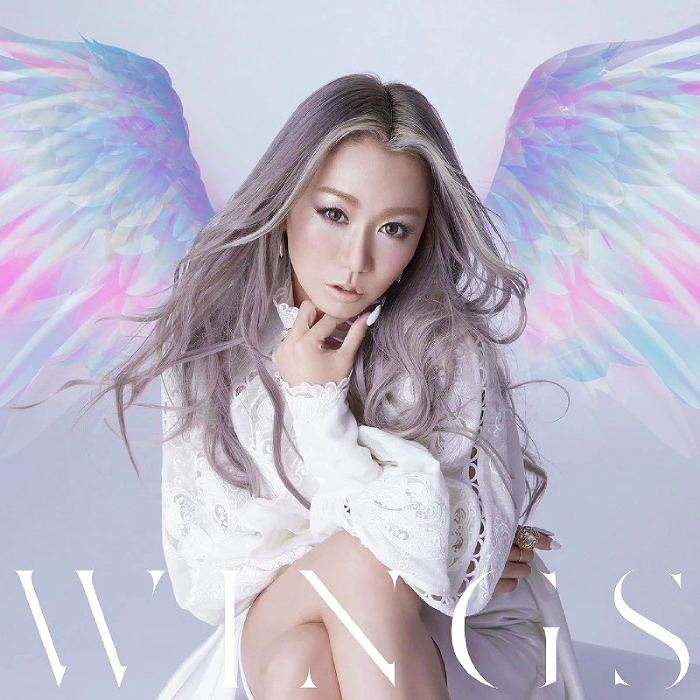 Koda Kumi WINGS cover artwork