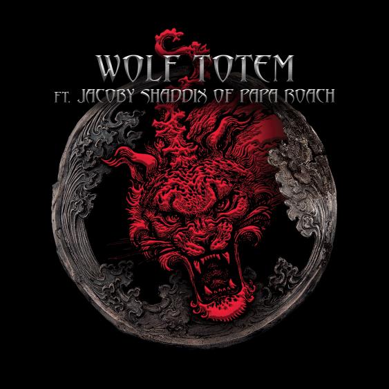 The HU featuring Jacoby Shaddix — Wolf Totem cover artwork