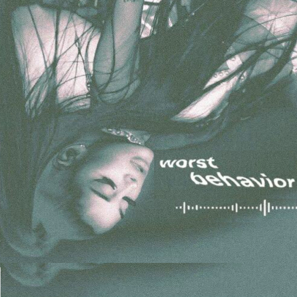 Ariana Grande — worst behaviour cover artwork