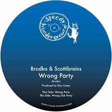 Brodka ft. featuring Scottibrains Wrong Party cover artwork