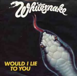 Whitesnake Would I Lie To You? cover artwork