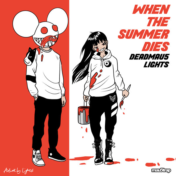 deadmau5 & Lights When the Summer Dies cover artwork