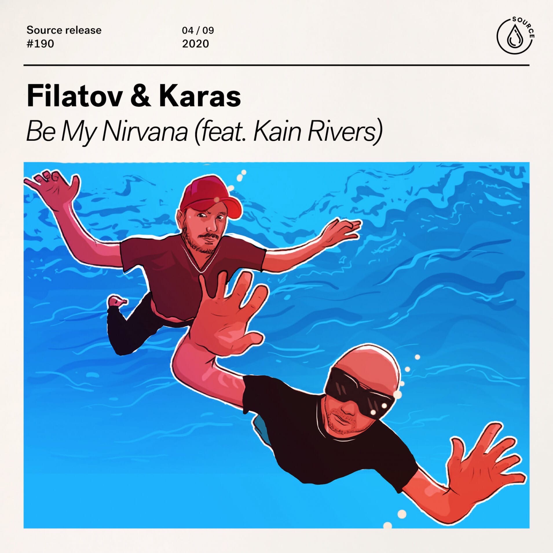 Filatov &amp; Karas featuring Kain Rivers — Be My Nirvana cover artwork