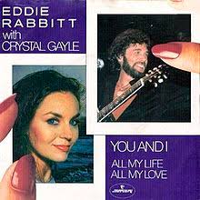 Eddie Rabbitt featuring Crystal Gayle — You and I cover artwork