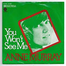 Anne Murray — You Won&#039;t See Me cover artwork