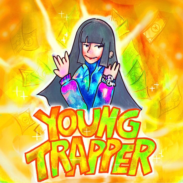 YUZION Young Trapper cover artwork